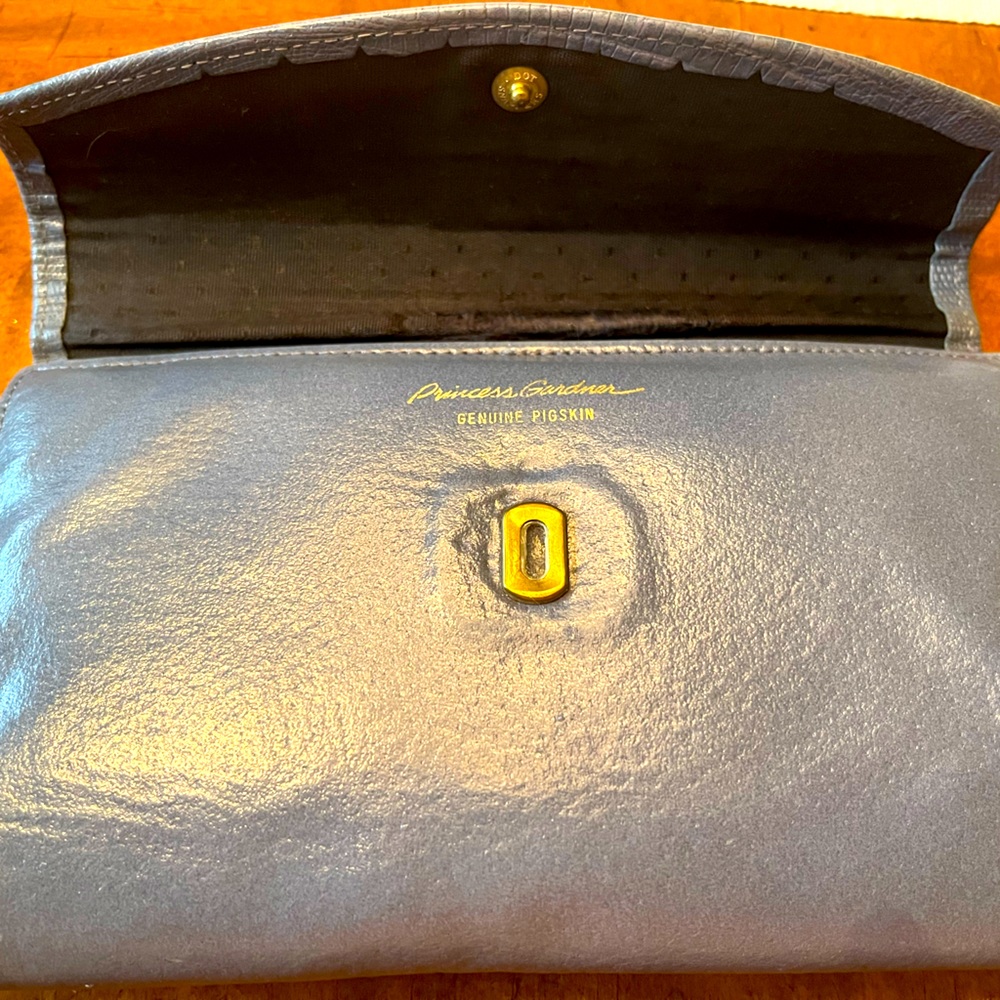 Vintage Princess Gardner trifold wallet, genuine pigskin